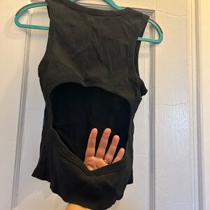 Everlane backless tank top